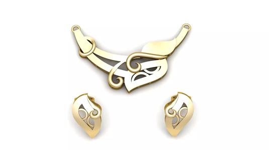 PRECIOUS LOCKET SET 3D PRINTABLE MODEL