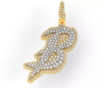 FLOWER SETTING LETTER B