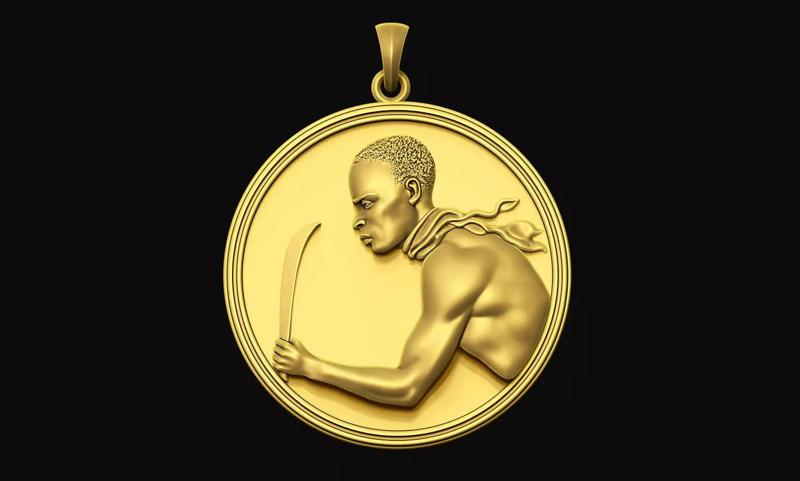 Mackandal Coin Pendant