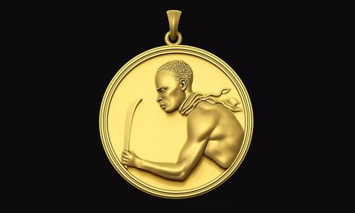 Mackandal Coin Pendant