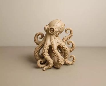 Mechanical octopus Sculpture