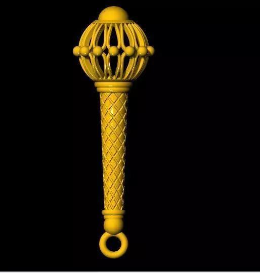 gada pendant 3dm file