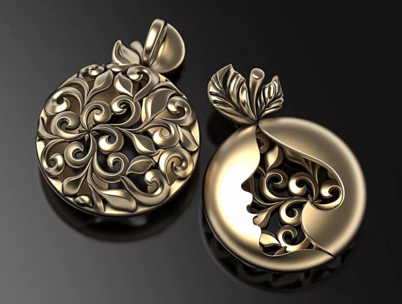 Forbidden fruit pendant