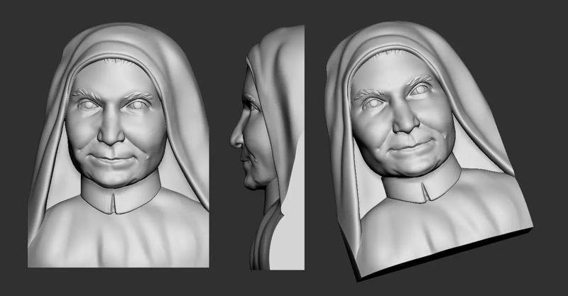 maria teresa nun Portrait