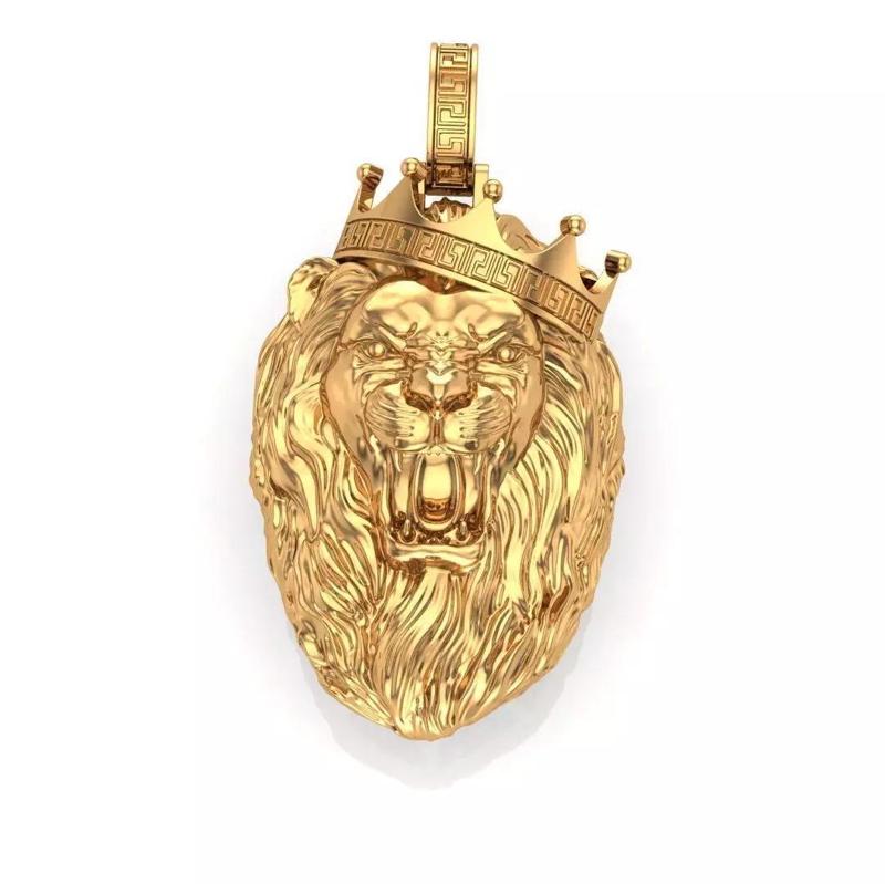 Golden Lion Pendant