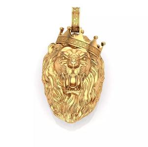 Golden Lion Pendant