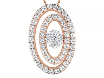 High Jewelry Pendant Earrings Set 3dm stl obj mtl gltf glb