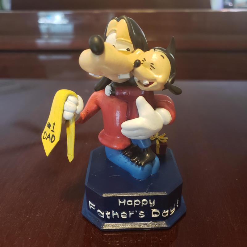 Goofy and Max Happy Father's Day present