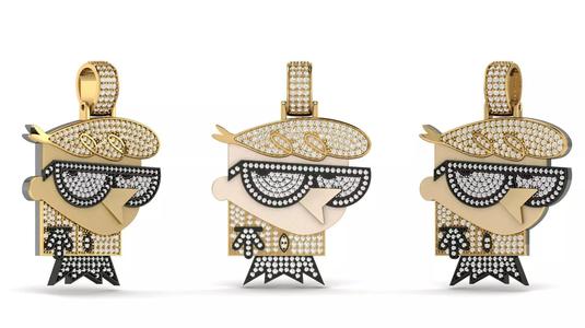 Dexter Cartoon Hiphop Pendant