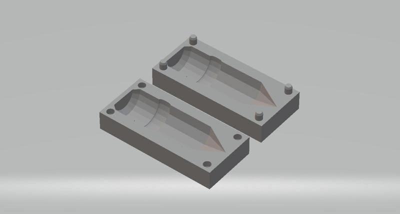 Pencil Bath Bomb Mold (2 Sided)