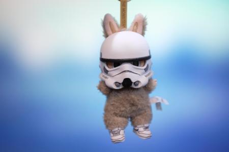 Labubu Accessories - Storm Trooper Helmet - Starwars