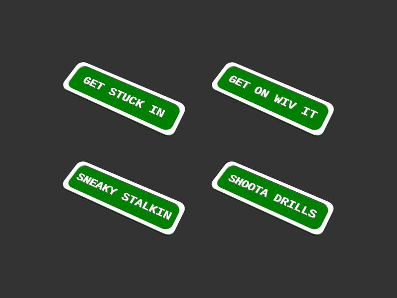 Taktiks Tokens for Ork Taktikal Brigade