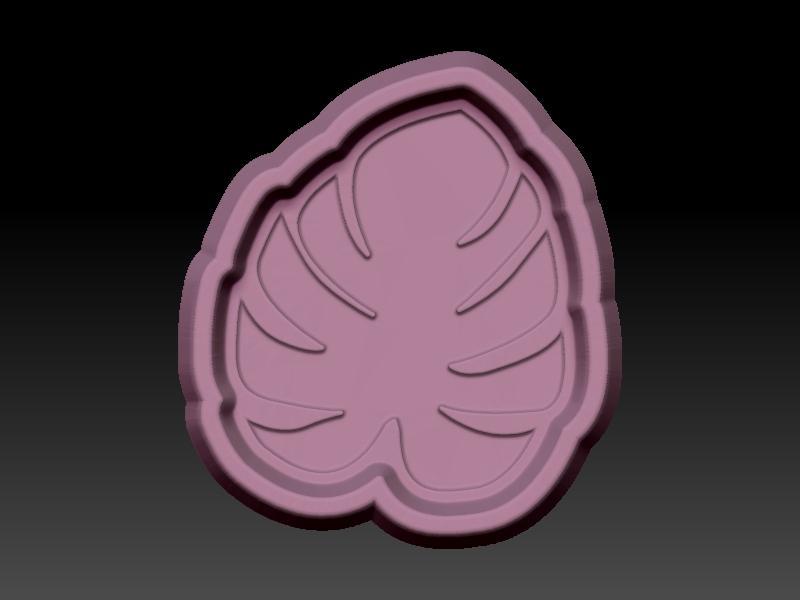 Monstera Leaf, Hybrid Bath Bomb Mold, Shampoo Bar