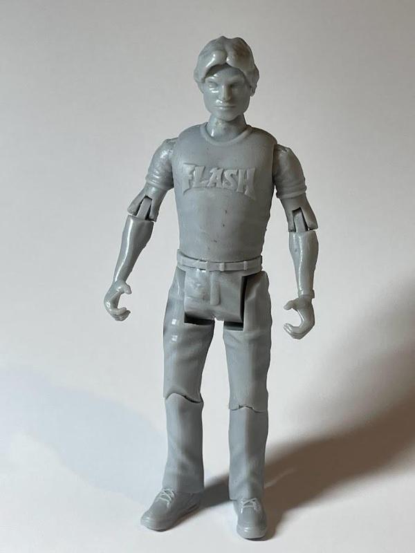 Flash Gordon (1980) Flash in iconic T Shirt 3.75 Action Figure