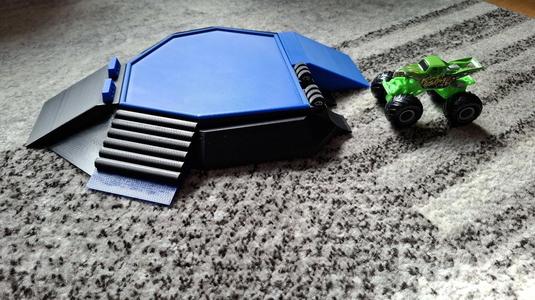 Monster Jam Arena-Style Stage/Platform Thingy For 1:64 Models