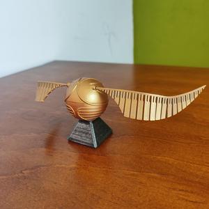 Golden Snitch Ring Box