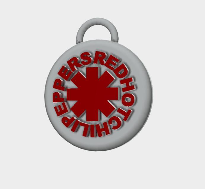 Red Hot Chili peppers key chain