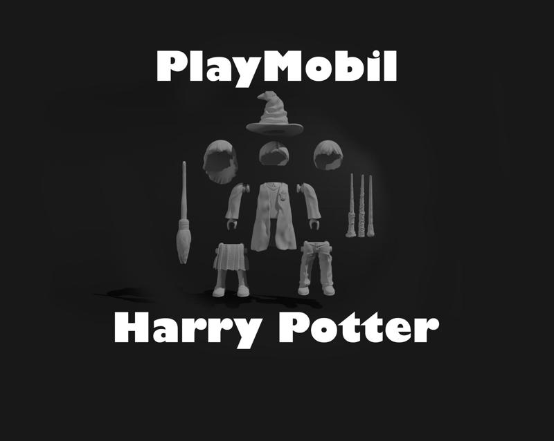 PlayMobil Set Harry Potter + Hermion + Ron