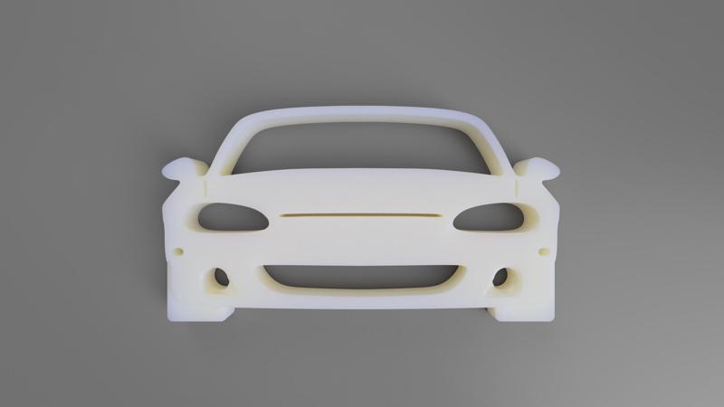 Miata NB / NBFL Keychain