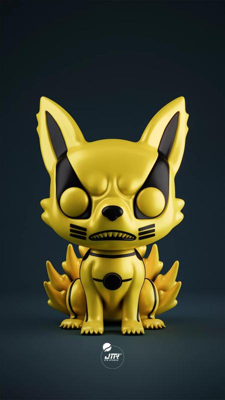 KYUBI KURAMA MODE NARUTO - FUNKO POP COLECCION