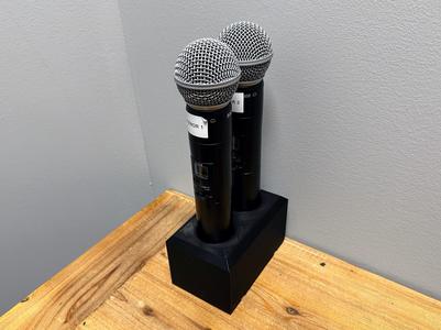 ShurⒺ DUAL BLX or SLXD24 Microphone Holder SBC200 Like