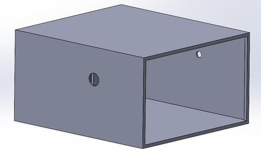  Thermometer and  hygrometer housing