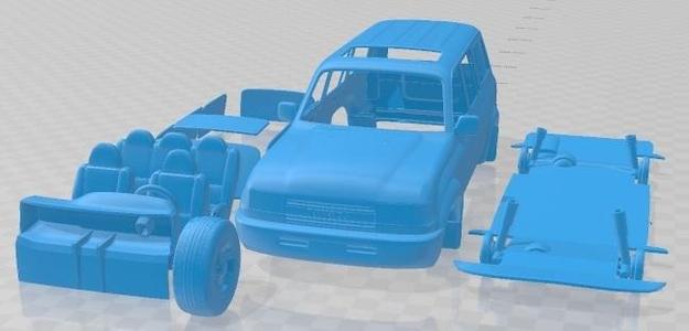 Toyota Land Cruiser J80 1995 Printable Car