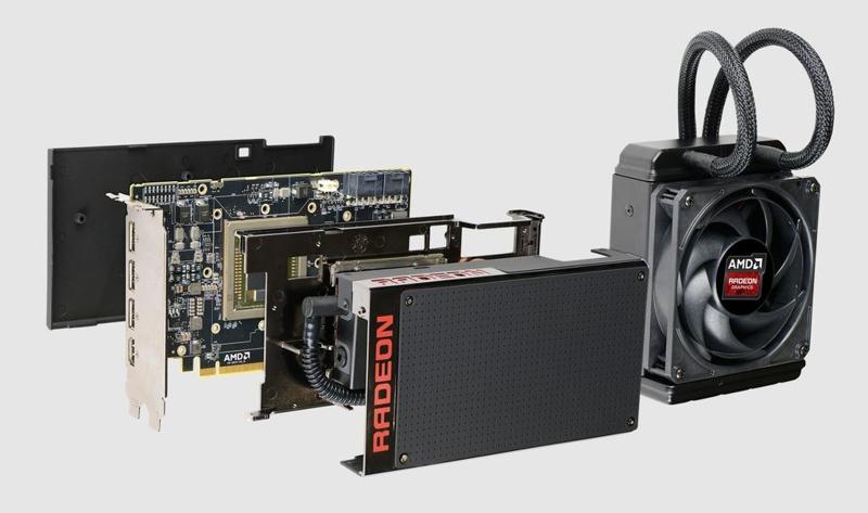 Radeon R9 Fury X Front Plate