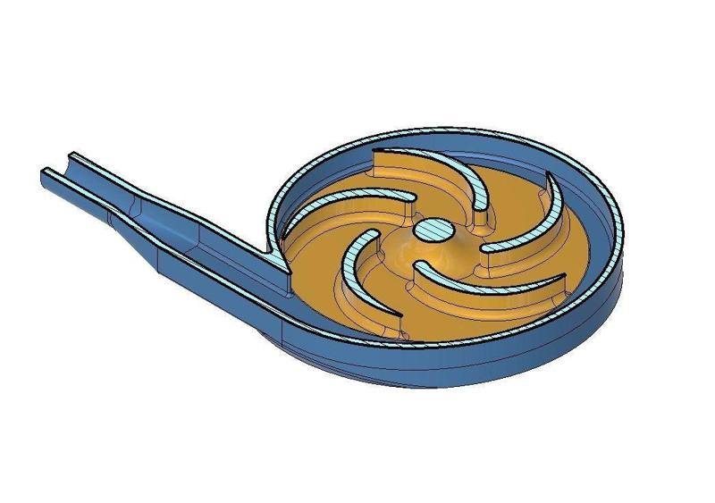 Pump 3d printable for drilling machine tested working