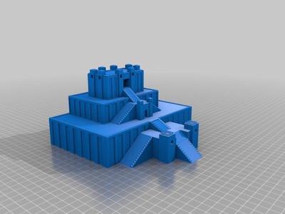 Hanging Gardens of Babylon Model