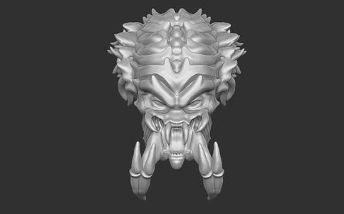 Night Recon Predator Head for NECA