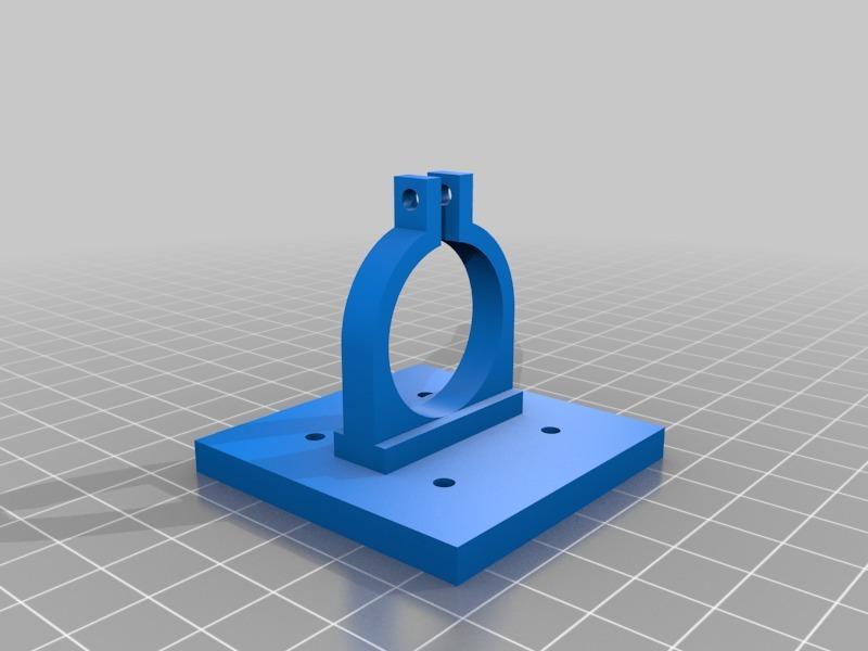 1" Flex Shaft Stationary Mount