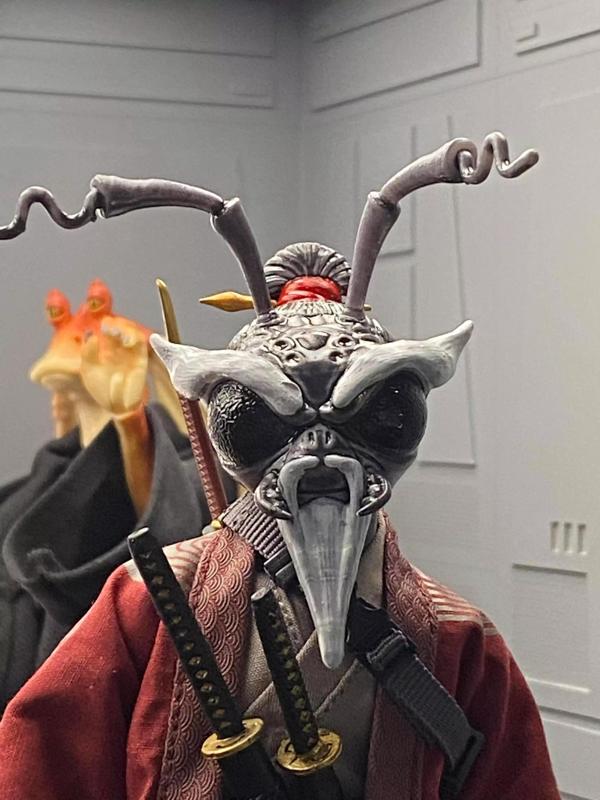 Custom Head - Pai Mei Master Insect Assassin