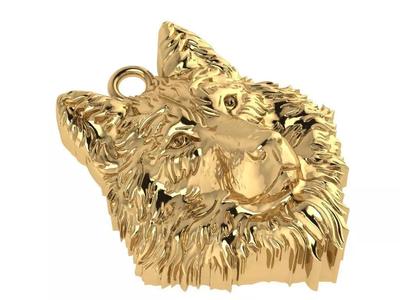 wolf necklace