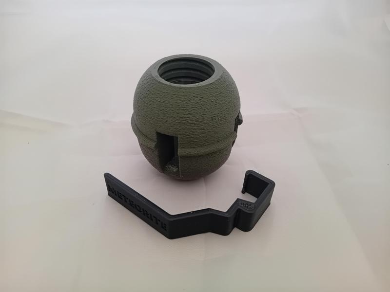 Meteorite Airsoft Impact Cap Grenade RGD-5 Style Airsoft Grenade Conversion Kit (FUZE NOT INCLUDED)