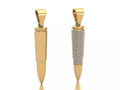 bullet pendant
