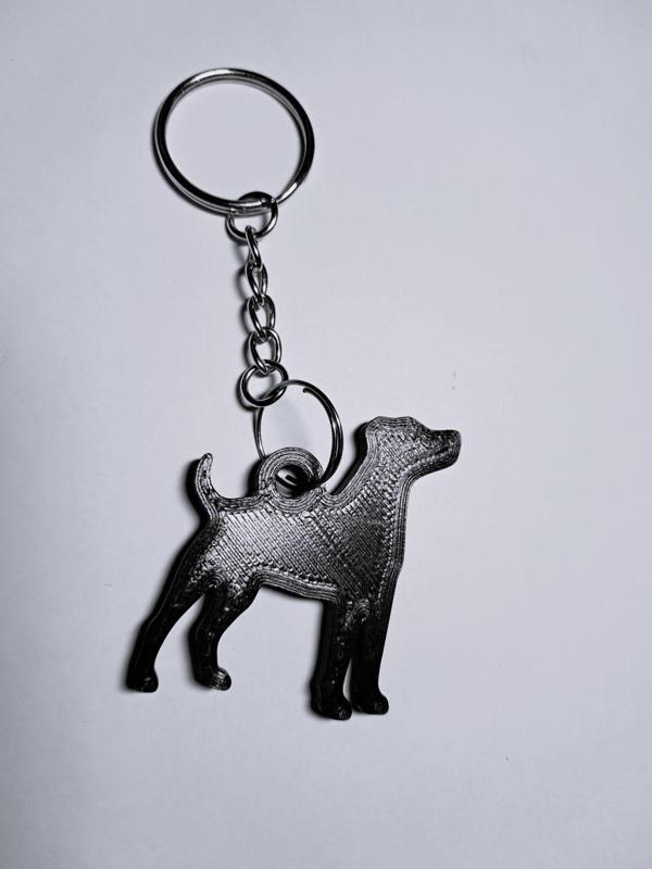 Jack Russell Terrier keychain