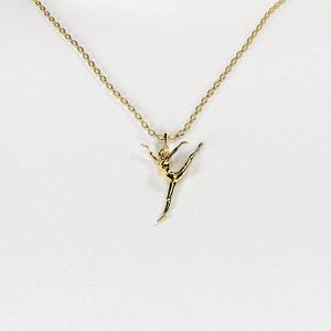 Balerina sculpture pendant