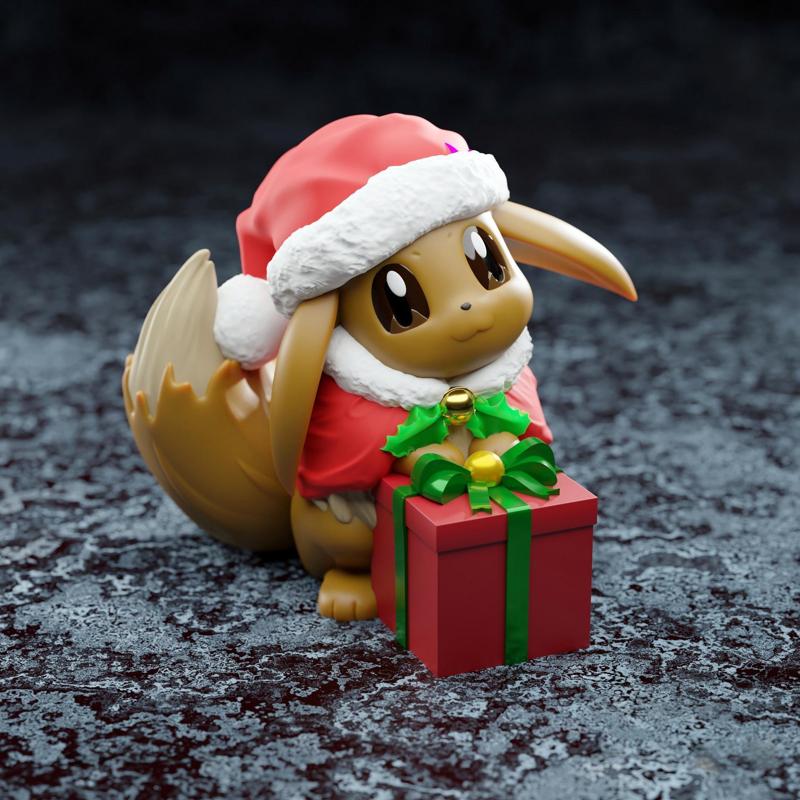 Pokemons - Eevee (Christmas)