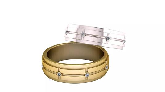 Eternity Line Diamond Band