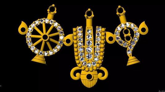 Balaji Pendant 3dm file