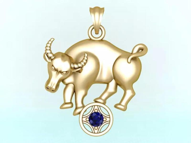 Buffalo pendant - Cows pendant - Gaur pendant