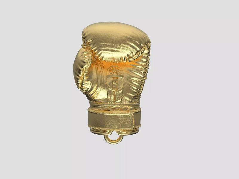 Boxing Gloves Pendant 3D print model