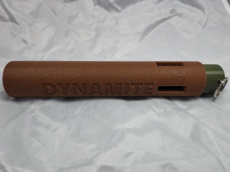 Airsoft Grenade Dynamite Impact Cap Grenade Low Profile Fuze Sound Grenade "Meteorite Meteor-Mite" Reusable Airsoft Grenade