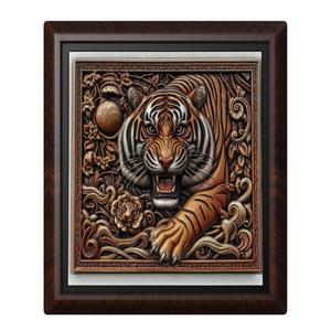Tiger animal wall art relief wall decor