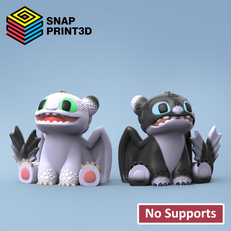 TOOTHLESS KIDS (EASY PRINT NO SUPPORT)