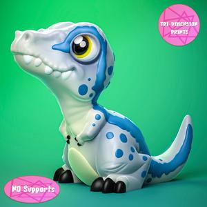 CUTE VELOCIRAPTOR  (NO SUPPORTS)
