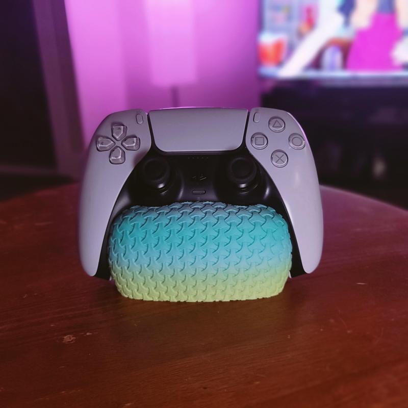 Textured Controller Stand 4 Pack Bundle || Modular Weave Pattern || PS4, PS5, XBOX, and Switch