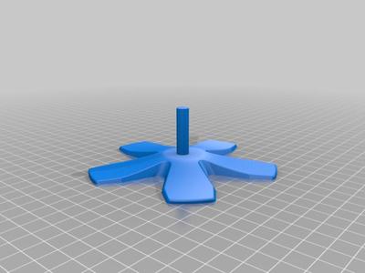 Stackable Paint Holder V2 with resized Connectors