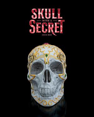 Skull with a Secret Deck box